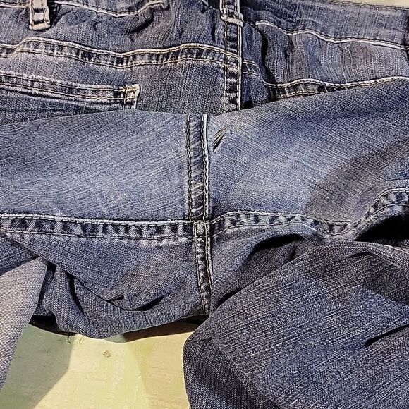 Silver Suki Brand Capris sz 24 - Picture 5 of 7